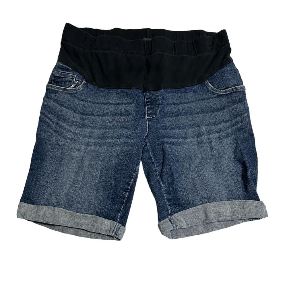 Motherhood Maternity Jean Shorts EUC
